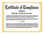cliquez pour voir le certificat